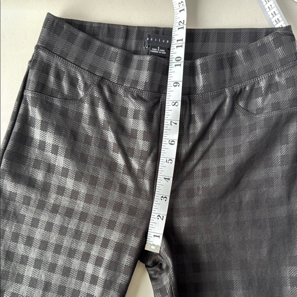 Anthropologie Sanctuary Black Checkered Runway Leggings - Picture 12 of 16